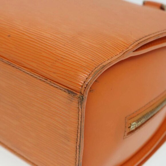 LOUIS VUITTON Epi Pont Neuf Hand Bag Orange Mandarin M5205H LV Auth 83876 - Picture 15 of 16